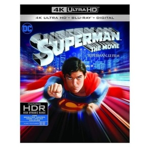 Superman the movie (4K Ultra HD, 2018,  Canadian) - Picture 1 of 2